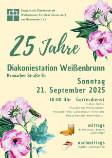 25 Jahre Diakoniestation Weißenbrunn